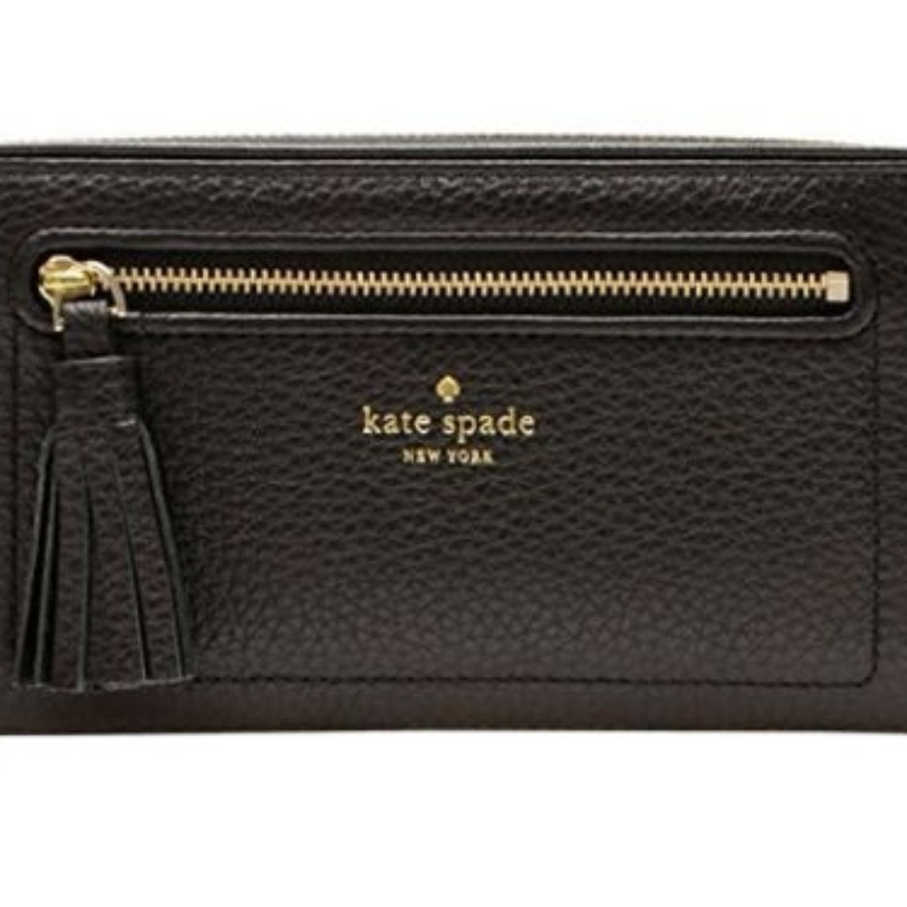Kate Spade Neda Black Wallet NWT